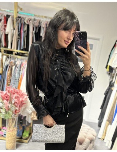 czarna koszula // 2858