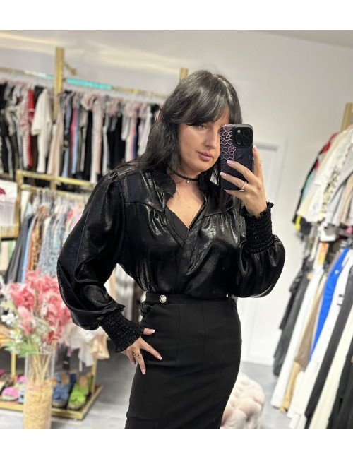 Czarna koszula // 2859