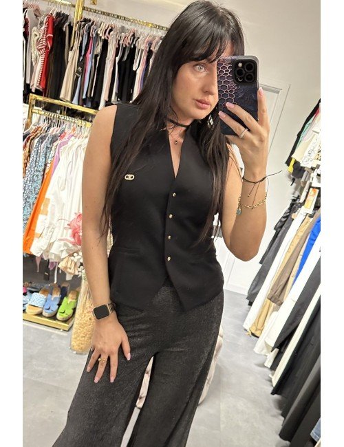 Czarna Kamizelka // 2874