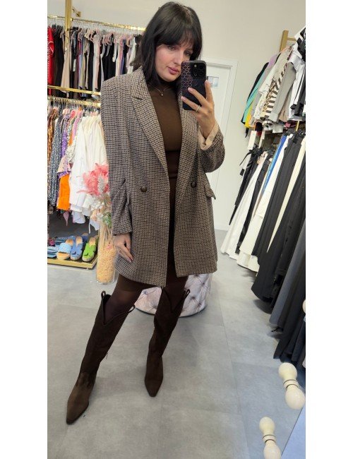 Długa elegancka marynarka // 2926