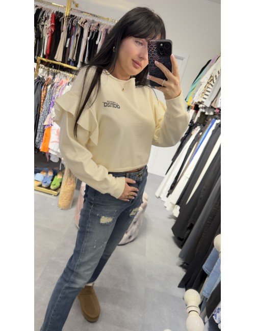 Ocieplana bawełniana bluza // 2944