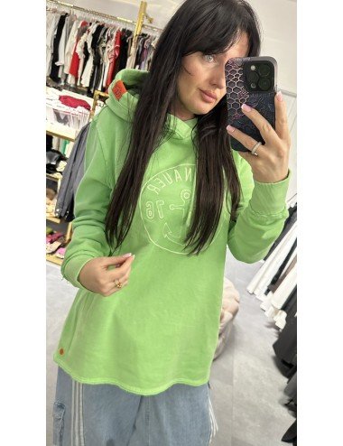 Dłuższa bluza z kapturem // 2949