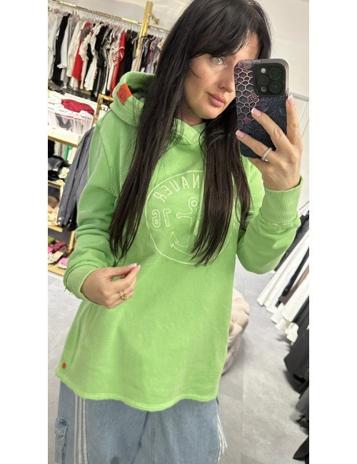 Dłuższa bluza z kapturem // 2949