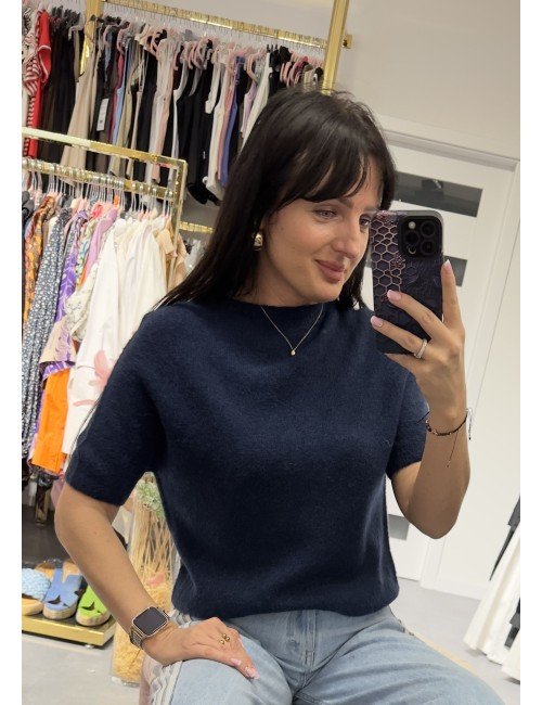 granatowy sweterek // 2968