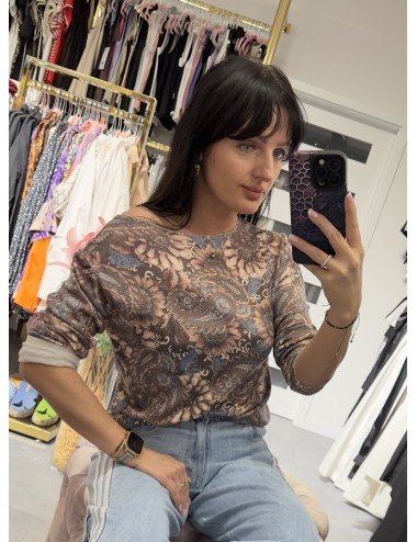 luźna bluzeczka na długi rękaw // 2970