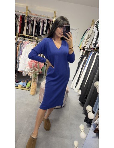 Granatowa sukienka od Ana Caselli // 2993