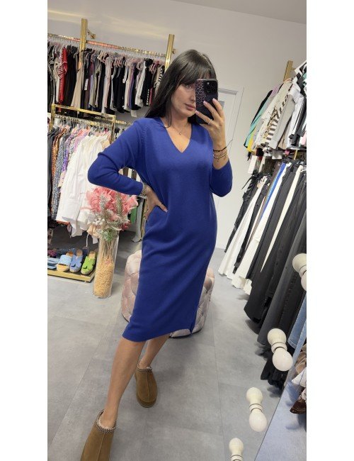 Granatowa sukienka od Ana Caselli // 2993