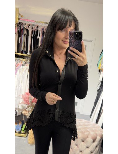 Czarna koszula od Babylon // 3009