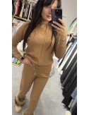 Dzianinowy komplet spodnie i bluza // 3014