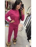 Dzianinowy komplet spodnie i bluza // 3015