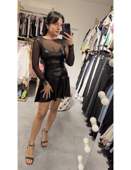 Sukienka ekoskóra od Imperial // 3097