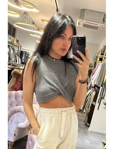 sweterkowy top od Imperial // 3112