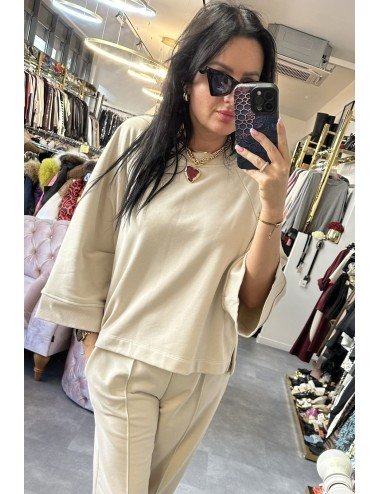 Beżowa bluza od Imperial // 3116