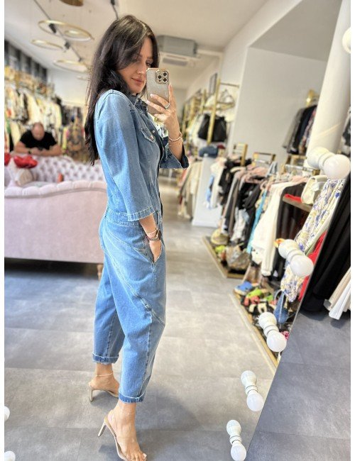 Jeansowy kombinezon od Babylon // 3157