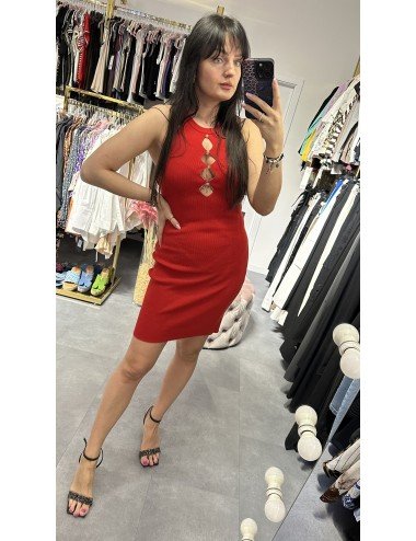 Czerwona sukienka od Kontatto // 3190