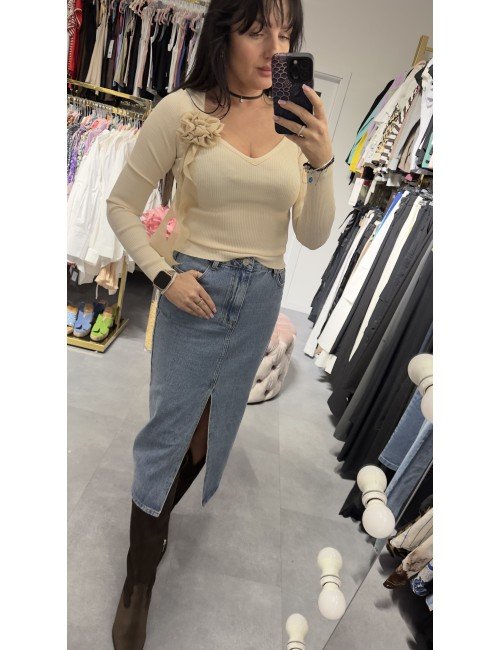 Bluzka od HaveOne z broszką // 3245