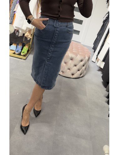 Spódnica do połowy łydki // 3249