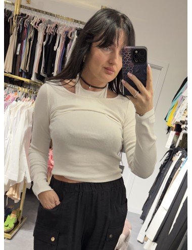 Kremowa bluzeczka od HaveOne // 3254
