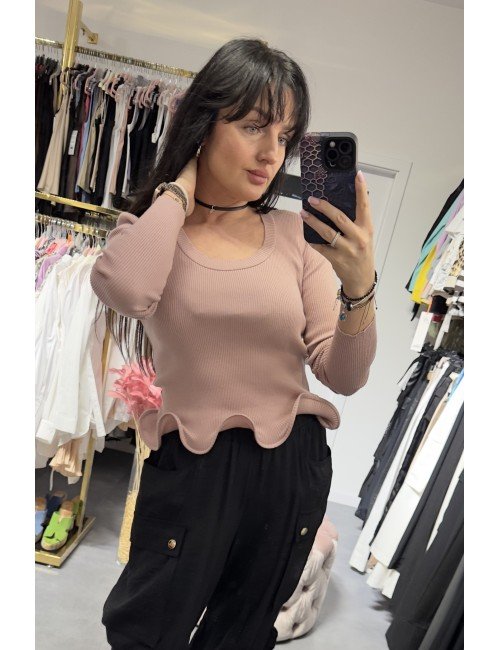 Różowy sweterek od ViCOLO // 3257