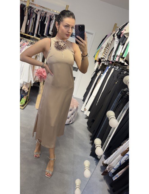 Szampańska prosta sukienka od Imperial // 3269