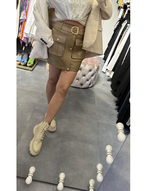 Spódnica ze skóry naturalnej // 3284