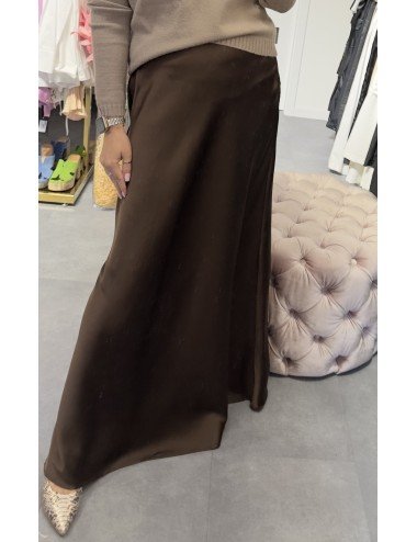 Długa Satynowa spódnica // 3289