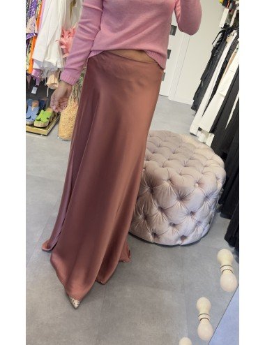 Długa Satynowa spódnica // 3292