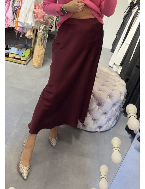 Długa Satynowa spódnica // 3293