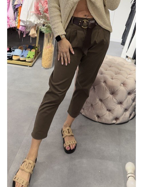 Brązowe spodnie od Souvenir // 3319