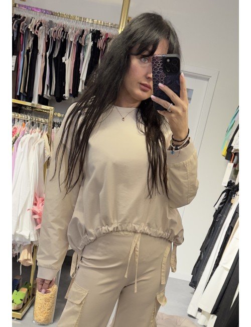 Beżowa Bluza od Have One // 3326