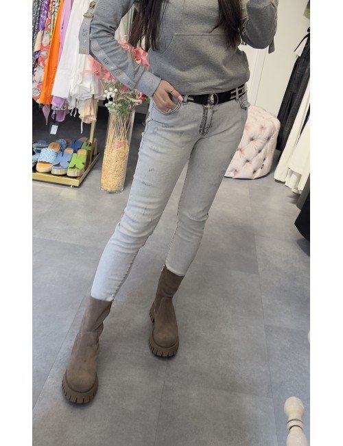 Szare spodnie od Babylon // 3341