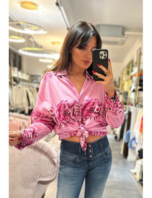 Różowa koszula Pinko // 3358