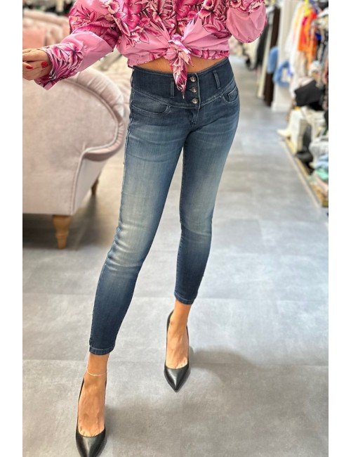 Spodnie z wysokim stanem // 3359