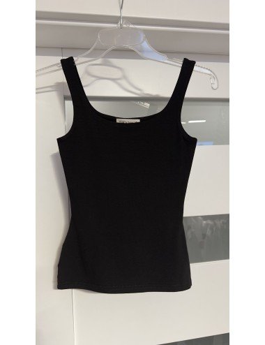 Wiskozowy czarny topy // 3375