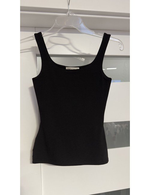 Wiskozowy czarny topy // 3375