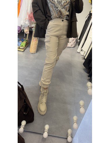 Beżowe Spodnie od Ana Caselli // 3390