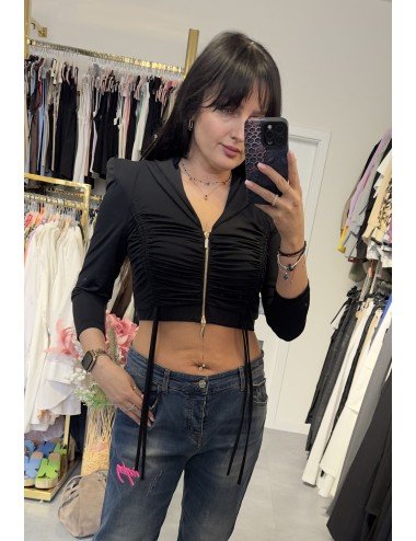 Czarna narzutka od Babylon // 3396