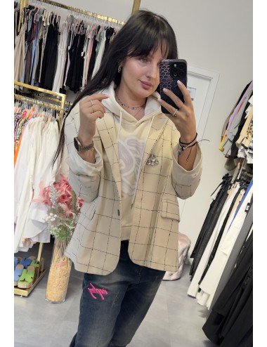 Beżowa Marynarka od Motel // 3398