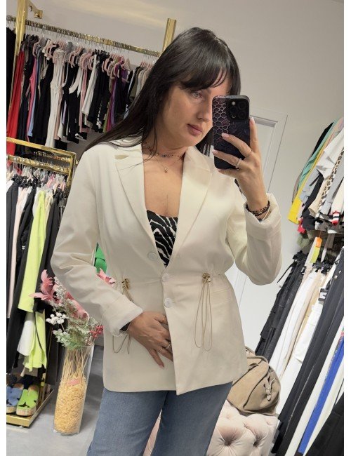 Biały żakiet od Babylon // 3407