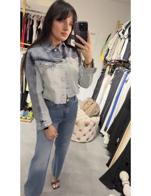 Jeansowa bawełniana kurtka // 3413