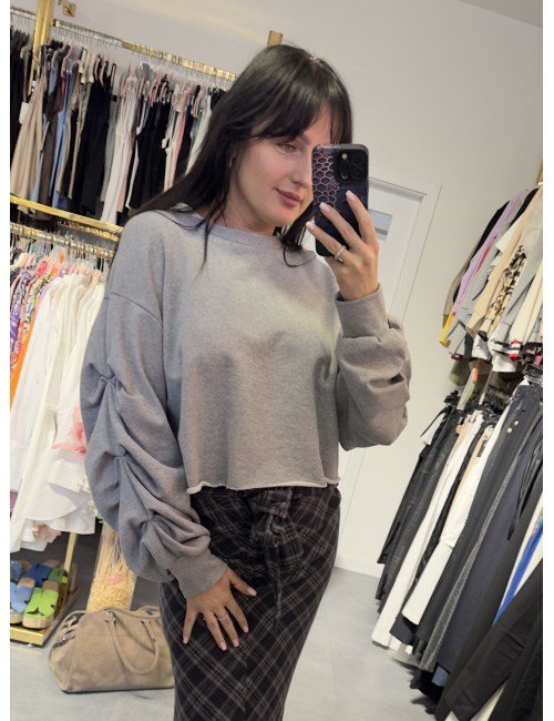 Szara Bluza od HaveOne // 3420