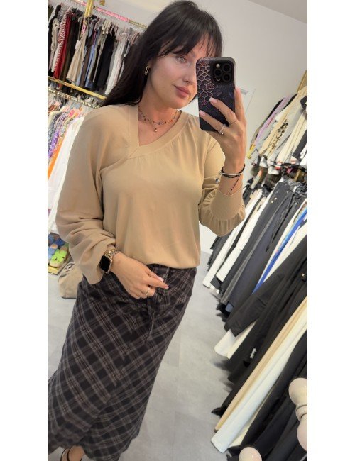 Beżowy sweterek od ViCOLO // 3422