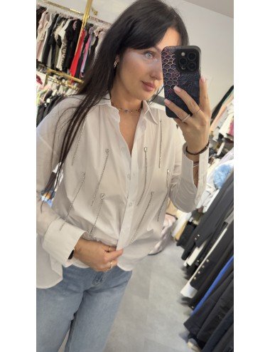 Biała  koszula od ViCOLO // 3440