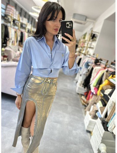 Błękitna koszula od Babylon // 3485