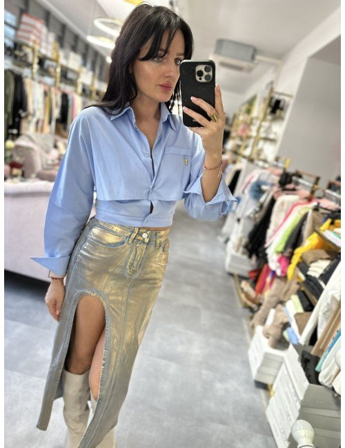 Błękitna koszula od Babylon // 3485