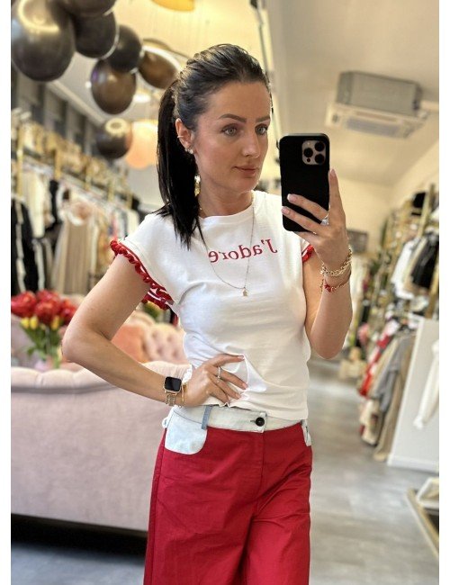 Biała koszulka od Ana Caselli // 3507