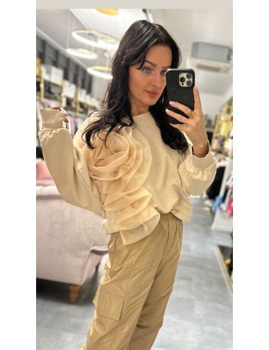 Bluza z ozdobnym motywem // 3512