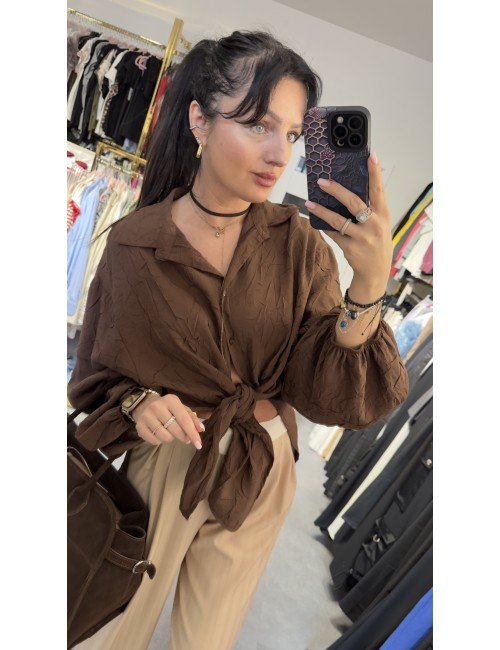 Brązowa koszula // 3535