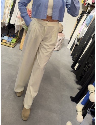 jasne luźne spodnie // 3536