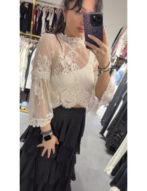 Koronkowa koszula od motel // 3550